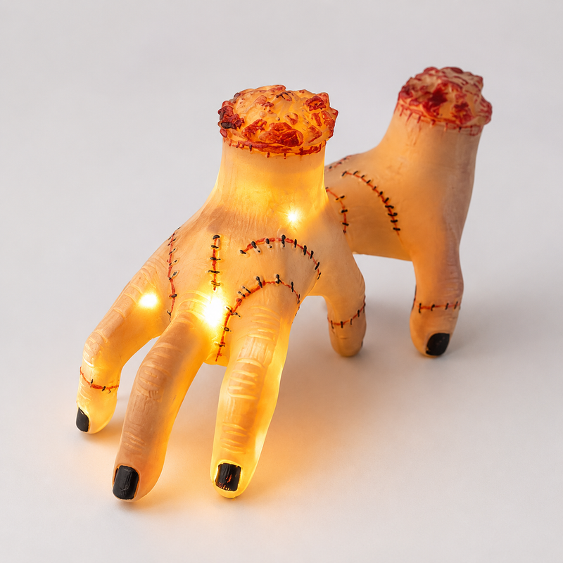 Glowing Stitched Zombie Hand Lamp